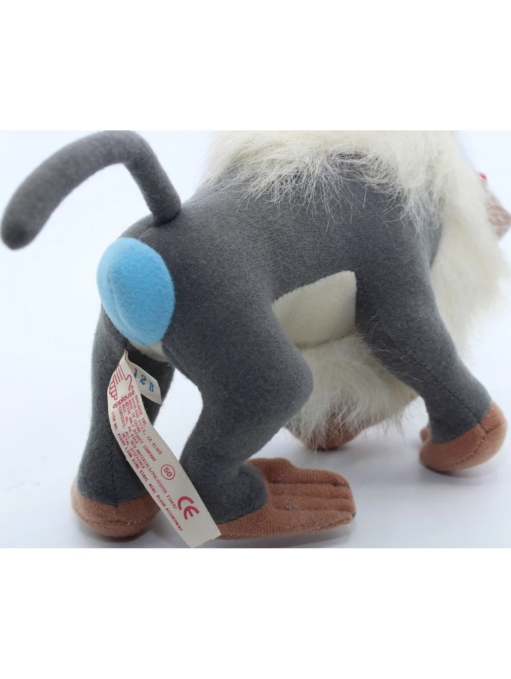 NWT VTG Disney Applause 41699 Lion King Rafiki Vinyl Mini Plush Doll 5.5
